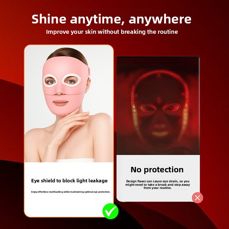 High absorbance LED Red Light Therapy Facial Mask