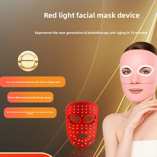 High absorbance LED Red Light Therapy Facial Mask